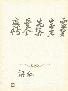 恋爱先生电视剧45全集免费观看完整版