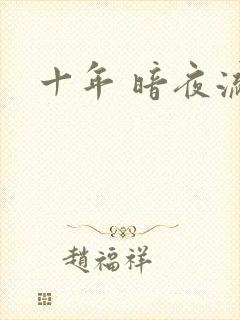 十年 暗夜流光