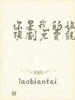 你是我的姐妹电视剧免费观看全集