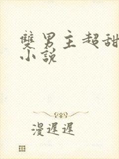 双男主超甜宠文小说封面