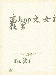 高hnp文女调教男
