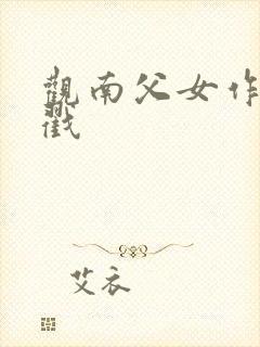 观南父女作者余戳封面