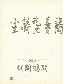 小说我真没想重生啊免费阅读