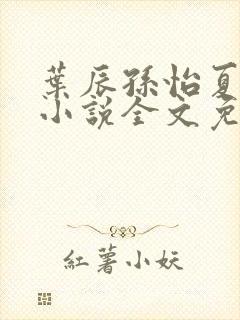 叶辰孙怡夏若雪小说全文免费阅读