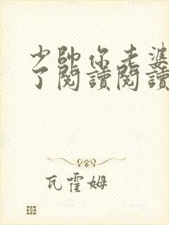 少帅你老婆又跑了阅读阅读全文