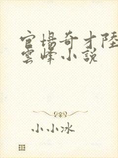 官场奇才陆羽刘云峰小说