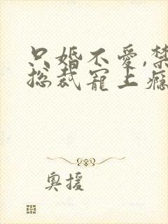 只婚不爱,禁欲总裁宠上瘾 席慕白