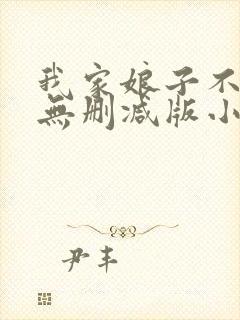 我家娘子不对劲无删减版小说在哪里看封面