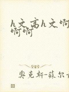 h文高h文啊啊啊啊