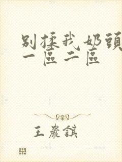 别揉我奶头嗯啊一区二区