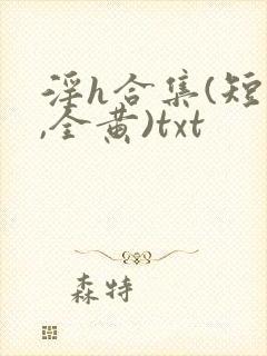 淫h合集(短篇,全黄)txt