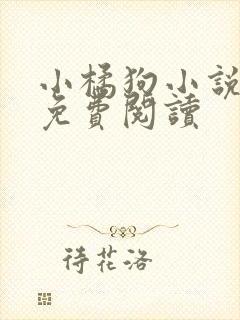 小橘狗小说全文免费阅读