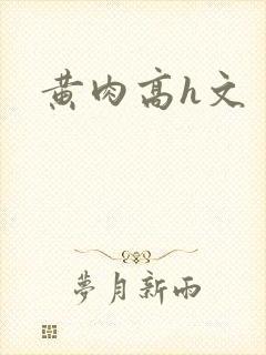 黄肉高h文封面
