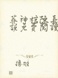 葬神棺陈长安小说免费阅读全文