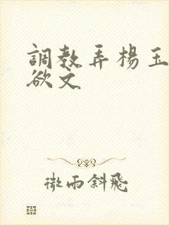 调教弄杨玉环h欲文封面