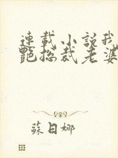 连载小说我的冷艳总裁老婆封面