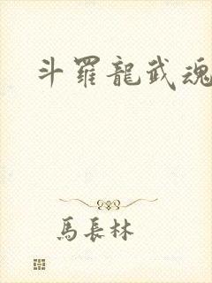 斗罗龙武魂封面