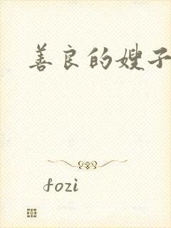 善良的嫂子小说封面