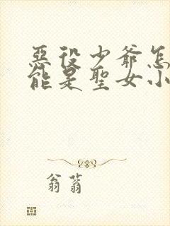 恶役少爷怎么可能是圣女小说免费阅读