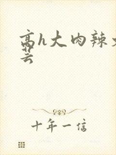 高h大肉辣文紫芸