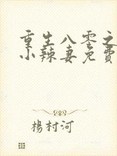 重生八零之致富小辣妻免费阅读