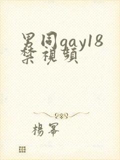 男同gay18禁视频