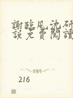 谢临风沈研卿小说免费阅读最新章节封面