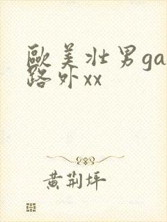 欧美壮男gay路外xx