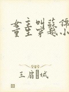 女主叫苏锦什么重生穿越小说