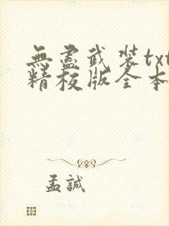 无尽武装txt精校版全本
