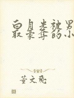 白月光被男主强取豪夺的小说