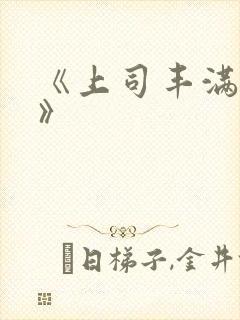 《上司丰满人妻》封面