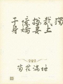 千亿总裁独宠替身娇妻上