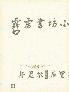 霹雳书坊小说入口