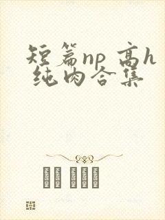 短篇np 高h 纯肉合集