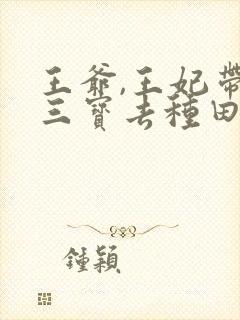 王爷,王妃带着三宝去种田去了