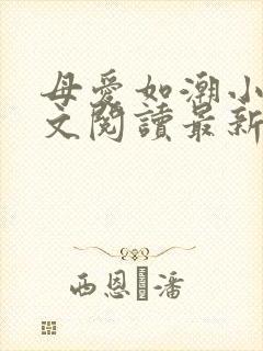 母爱如潮小说全文阅读最新章节更新