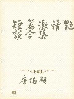 短篇激情艳情小说合集