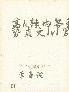 高h辣肉各种姿势爽文1v1男男