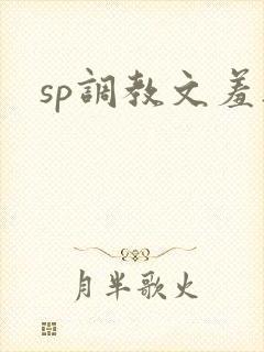 sp调教文羞耻封面