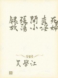 腿张开爽死你个放荡小淫妇