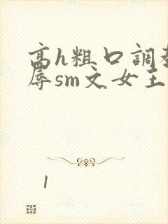 高h粗口调教羞辱sm文女王