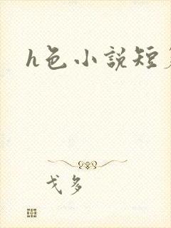h色小说短篇封面