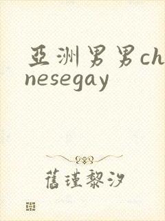 亚洲男男chinesegay