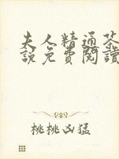 夫人精通茶艺小说免费阅读全文封面