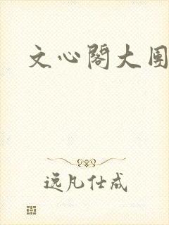 文心阁大团结封面