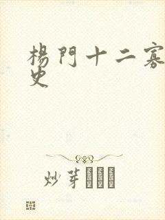 杨门十二寡妇艳史