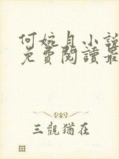 何婉月小说全文免费阅读最新章节