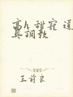 高h 甜宠 道具调教封面