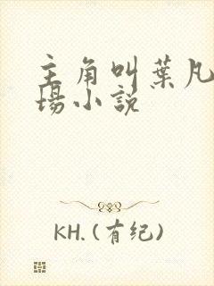 主角叫叶凡的官场小说